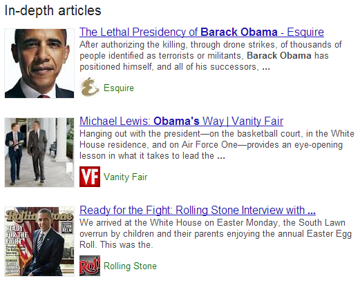 Google Search for