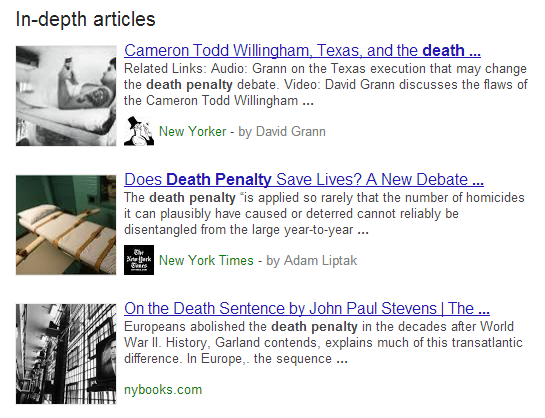 Google Search for