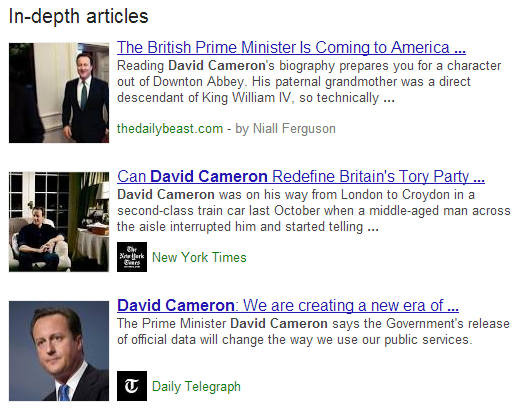 Google search for