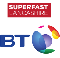 Superfast Lancashire BT Logo