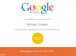 google-analytics-individual-qualification-michael-cropper