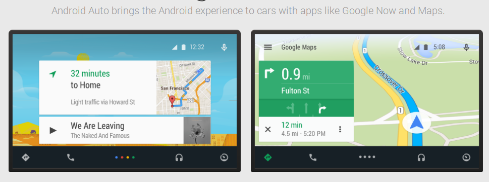 Android Auto Google Maps