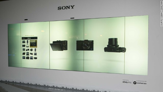 Sony Digital Store Front Endless Aisle