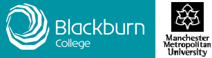 Blackburn College MMU Logo