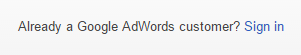 Sign In To Google AdWords