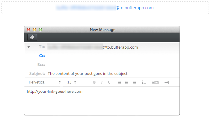 Buffer Secret Email Address