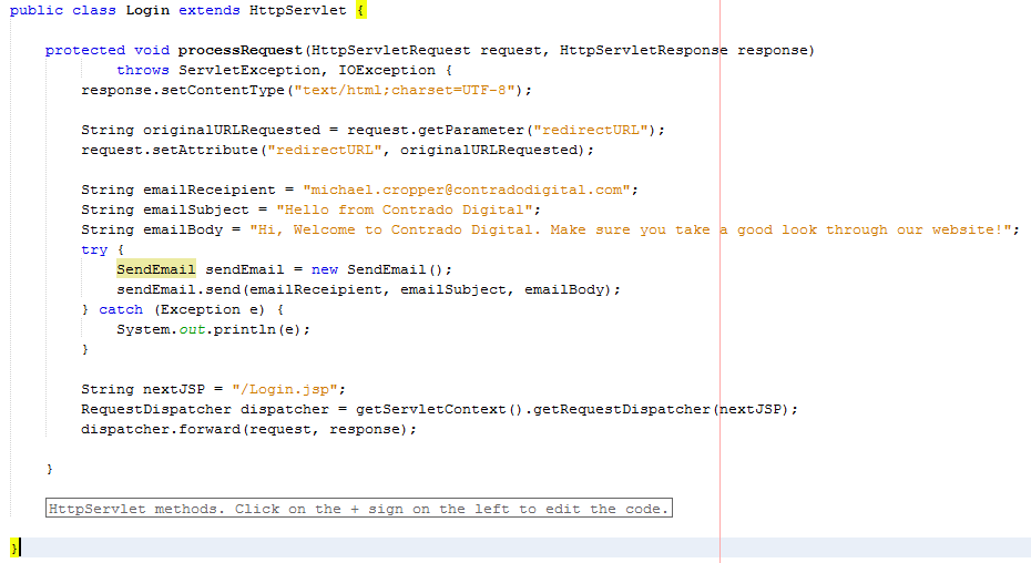 Java Controller Requesting a Model Class