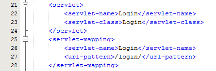 Web XML File