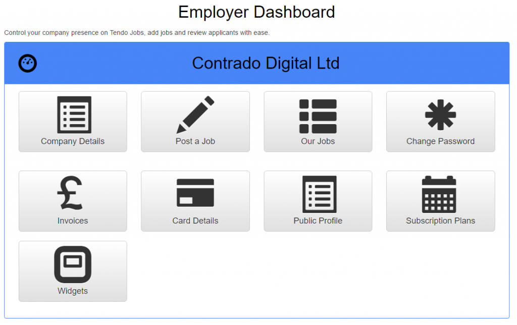 Employer Dashboard