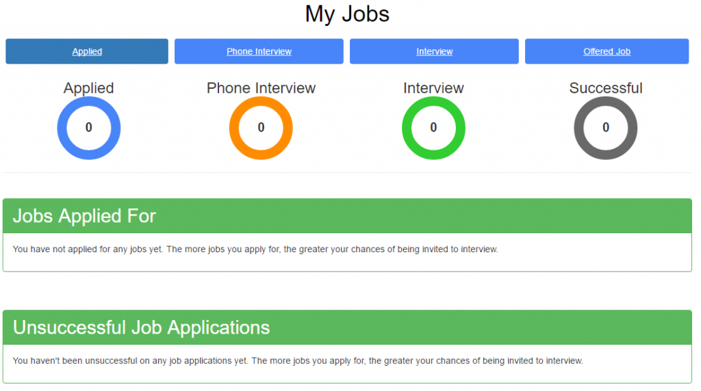 Job Hunter Application Tracking