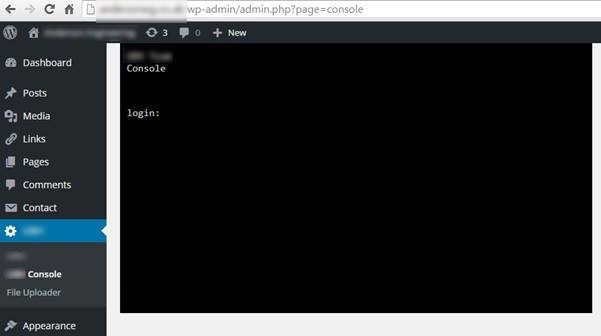 Plugin Installed on Hacked Website Allowing Command Line Access via WordPress