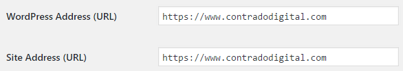 Update WordPress General Settings To HTTPS