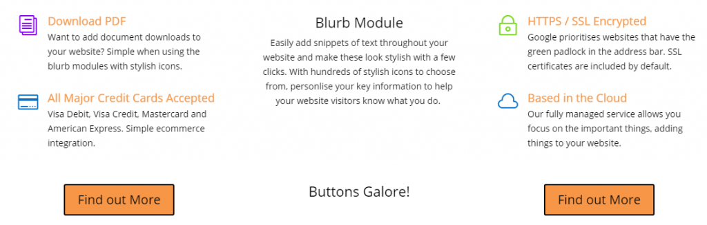 blurb-modules